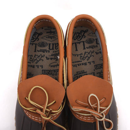 New L.L. Bean Bean Boots Rubber Mocs Size  10 - Brown/Tan