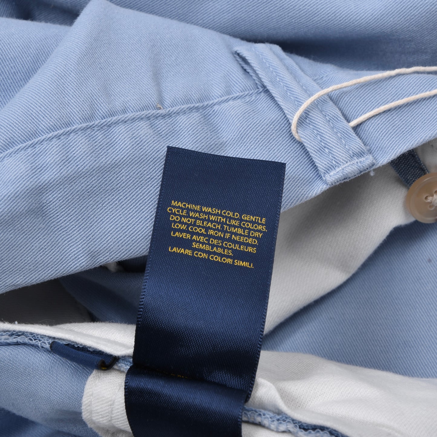Polo Ralph Lauren Bedford Chino Hose Größe 46B-30 ca. 60cm – Blau