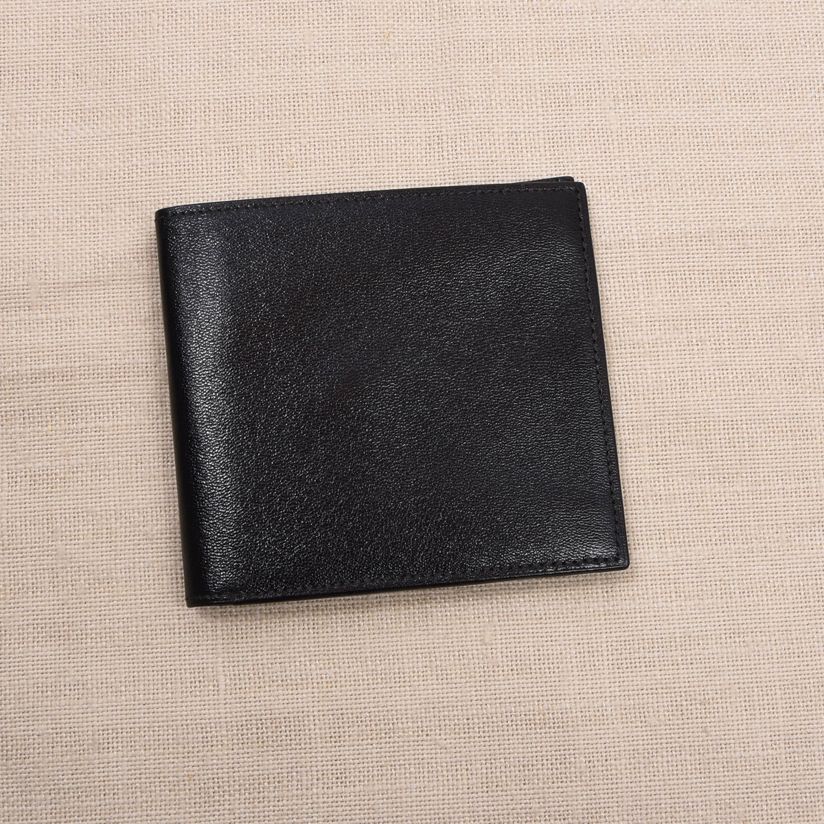 NOS Glanzleder Brieftasche - Schwarz