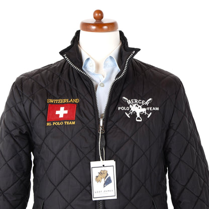 Polo Ralph Lauren 2008 Mercer Cup Reversible Quilted Jacket Size S - Switzerland