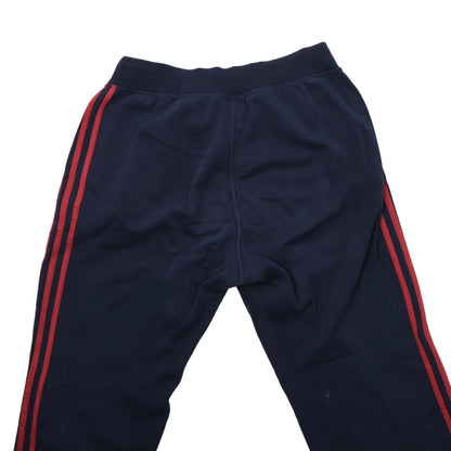 Adidas Cotton Blend Track Suit Size M Chest ca. 63.5cm - Navy/Red