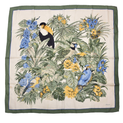 Ascot Wolle-Seide Tuch 90 cm x 92 cm - Tukans