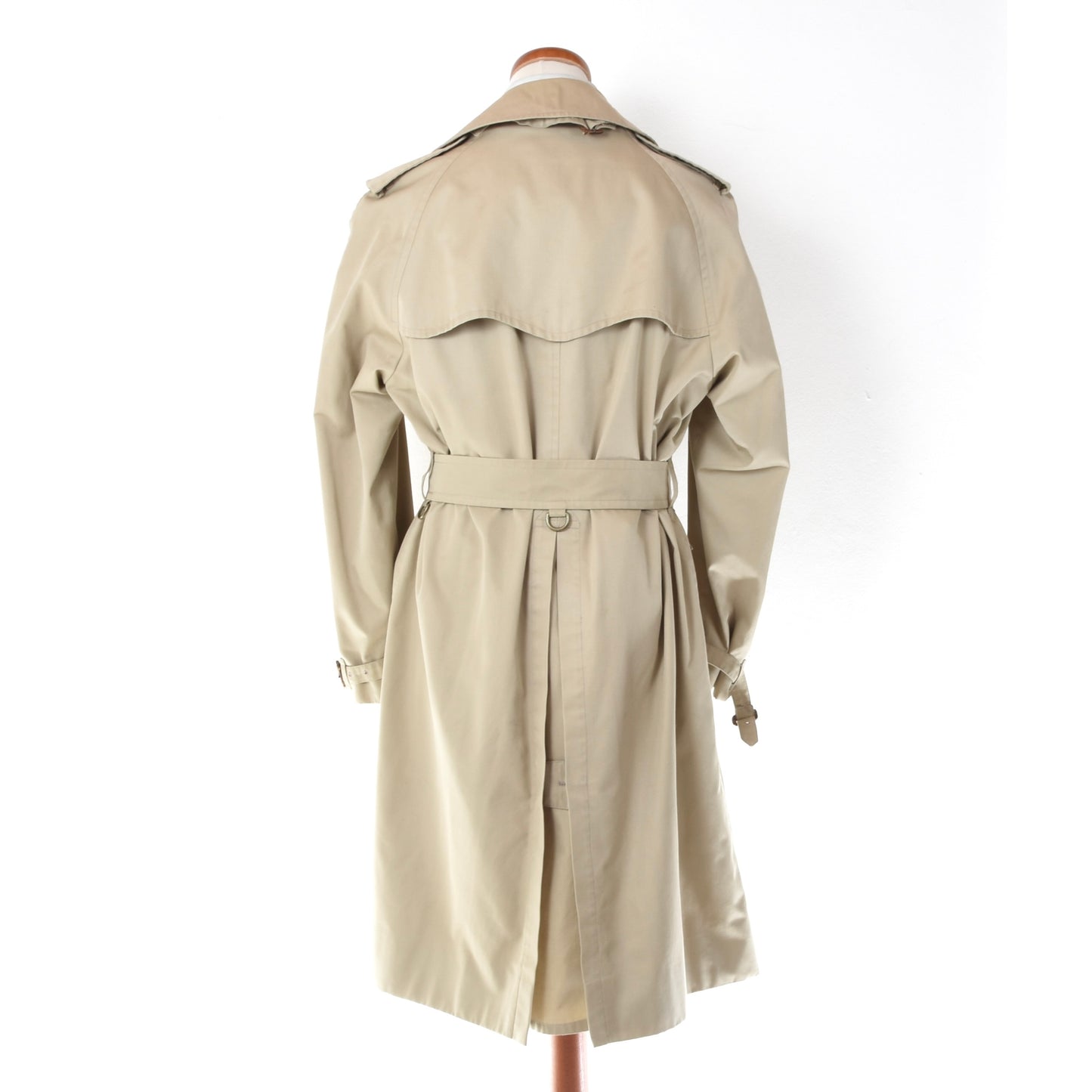 Vintage Burberrys Double-Breasted Trench Coat Chest ca. 60cm