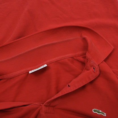 Vintage Lacoste 3er Polo-Shirts Made in France Größe 4 ca. 50,5-54cm - Petrol/Rot/Grün