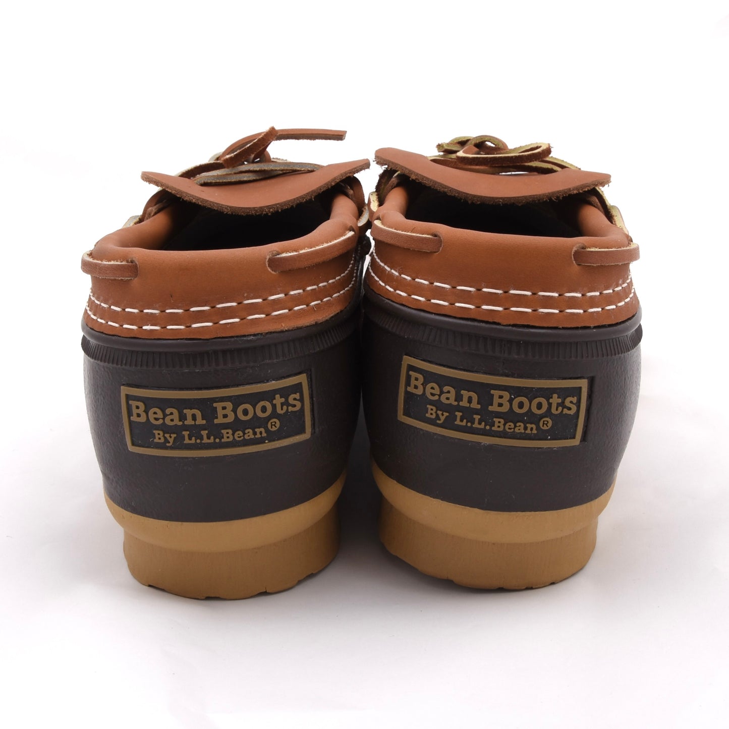 New L.L. Bean Bean Boots Rubber Mocs Size  10 - Brown/Tan