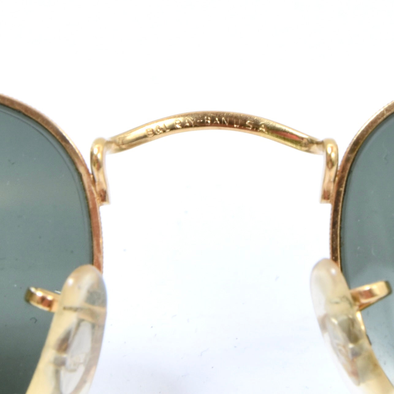 B&L Ray-Ban W0980 Vintage Sunglasses - Gold