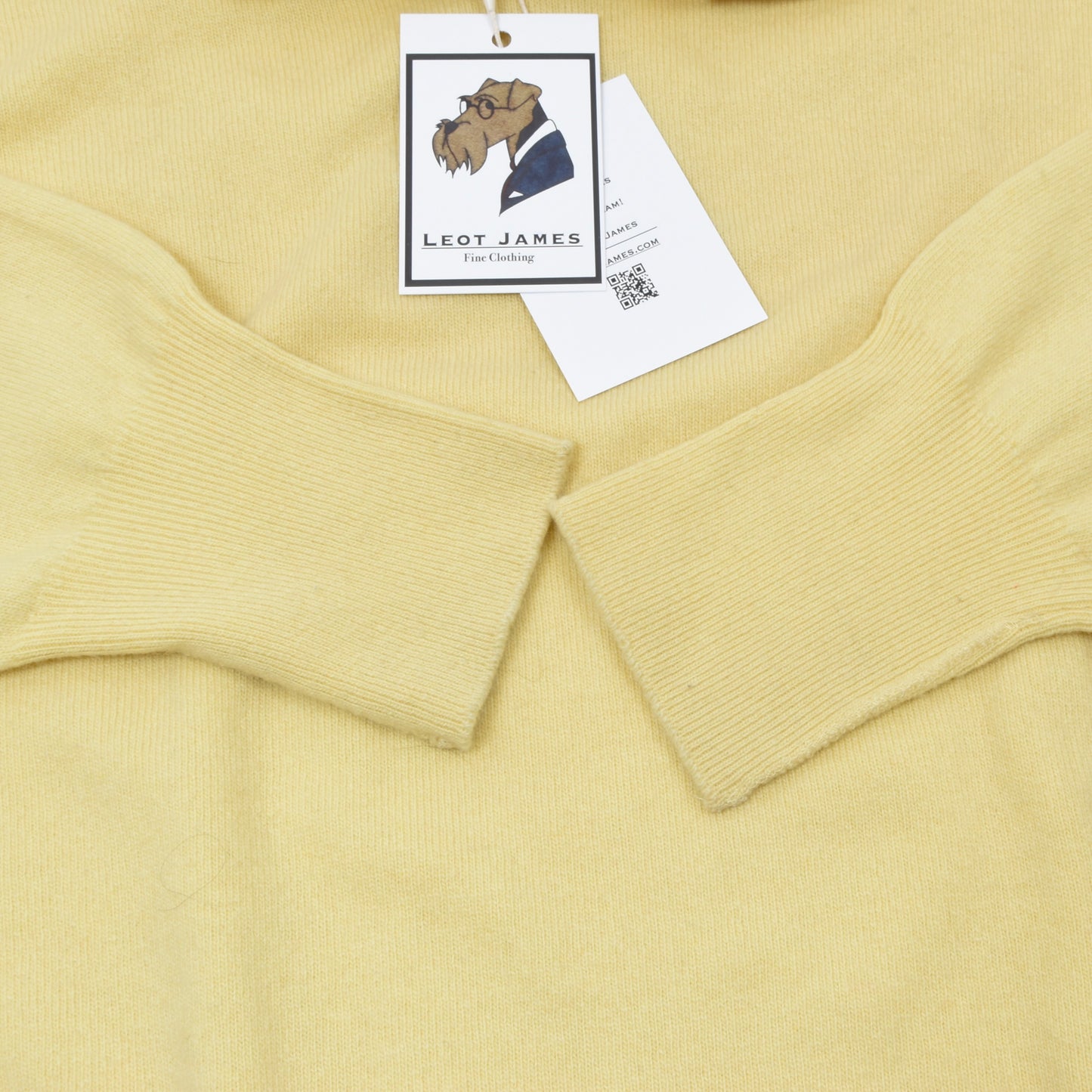 Peter Scott 100% Cashmere Sweater Size UK42 - Canary Yellow