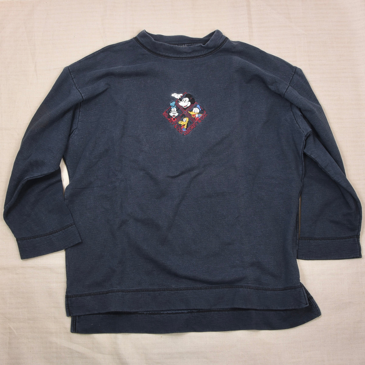 Vintage 1990er Disney x Goodmark Sweatshirt Gr. XL Made in Canada- Blau
