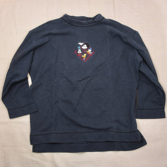Vintage 1990er Disney x Goodmark Sweatshirt Gr. XL Made in Canada- Blau