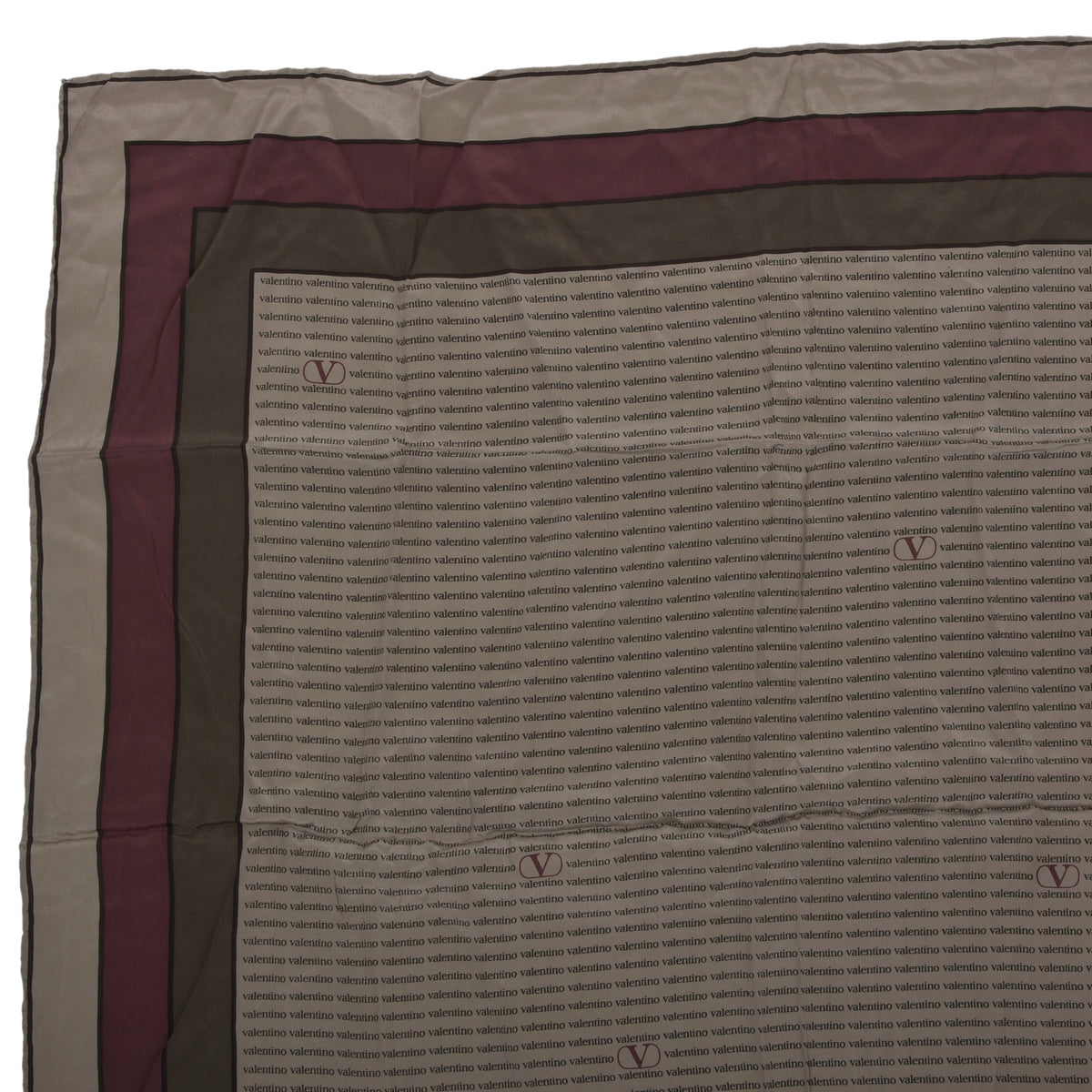 Vintage Valentino Silk Scarf 73cm x 73cm - Spellout