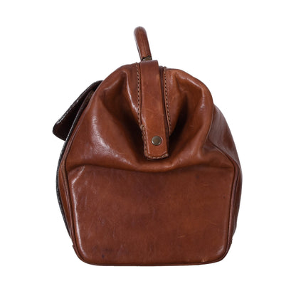 Die Fargo Leder Arzttasche/Handgepäck ca. 36,5cm - Braun