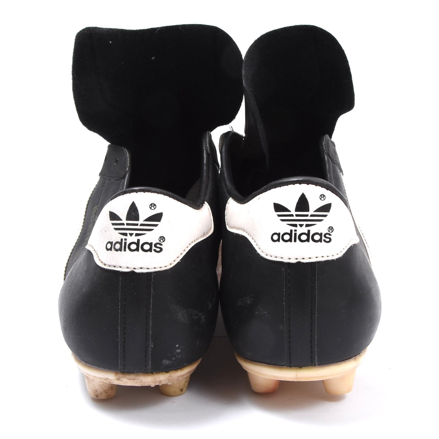 Vintage Adidas Paul Breitner Fußballschuhe, hergestellt in Australien, Größe 8 – Schwarz
