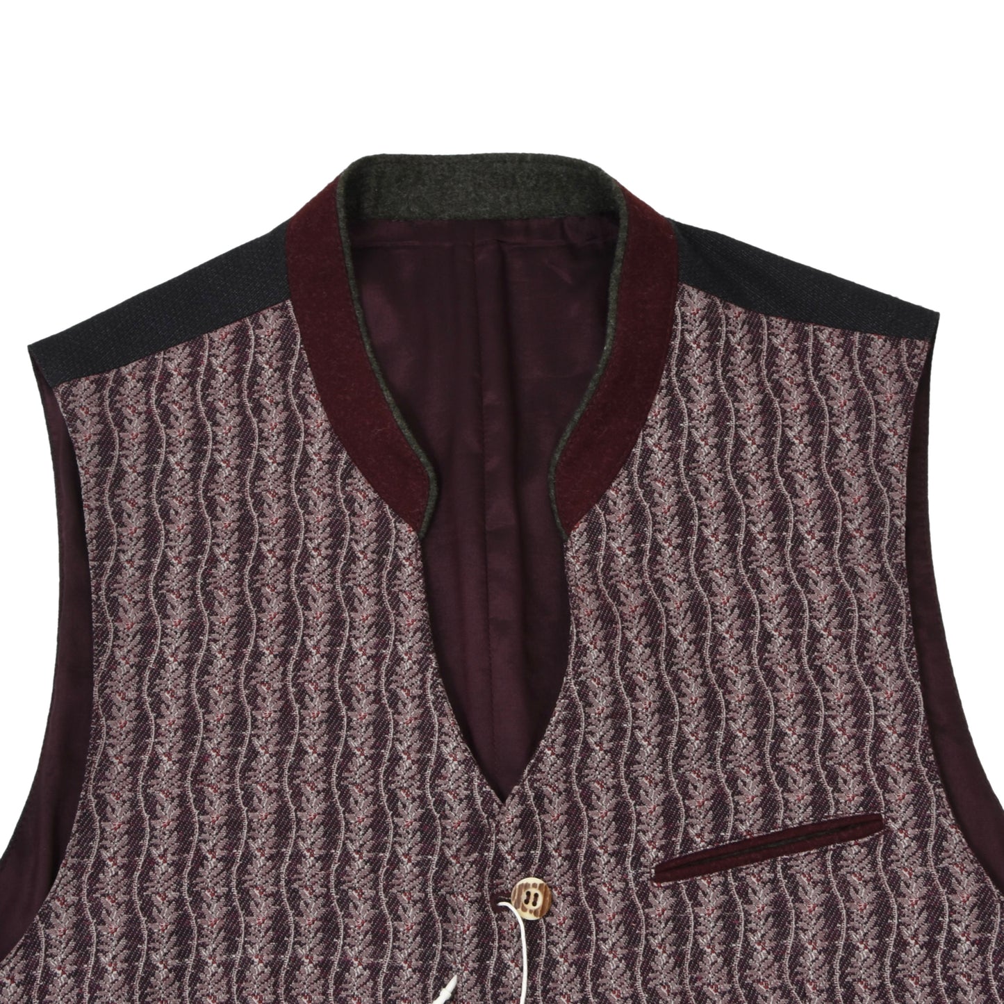 Allwerk Wool-Blend Vest/Trachtengilet Size 50