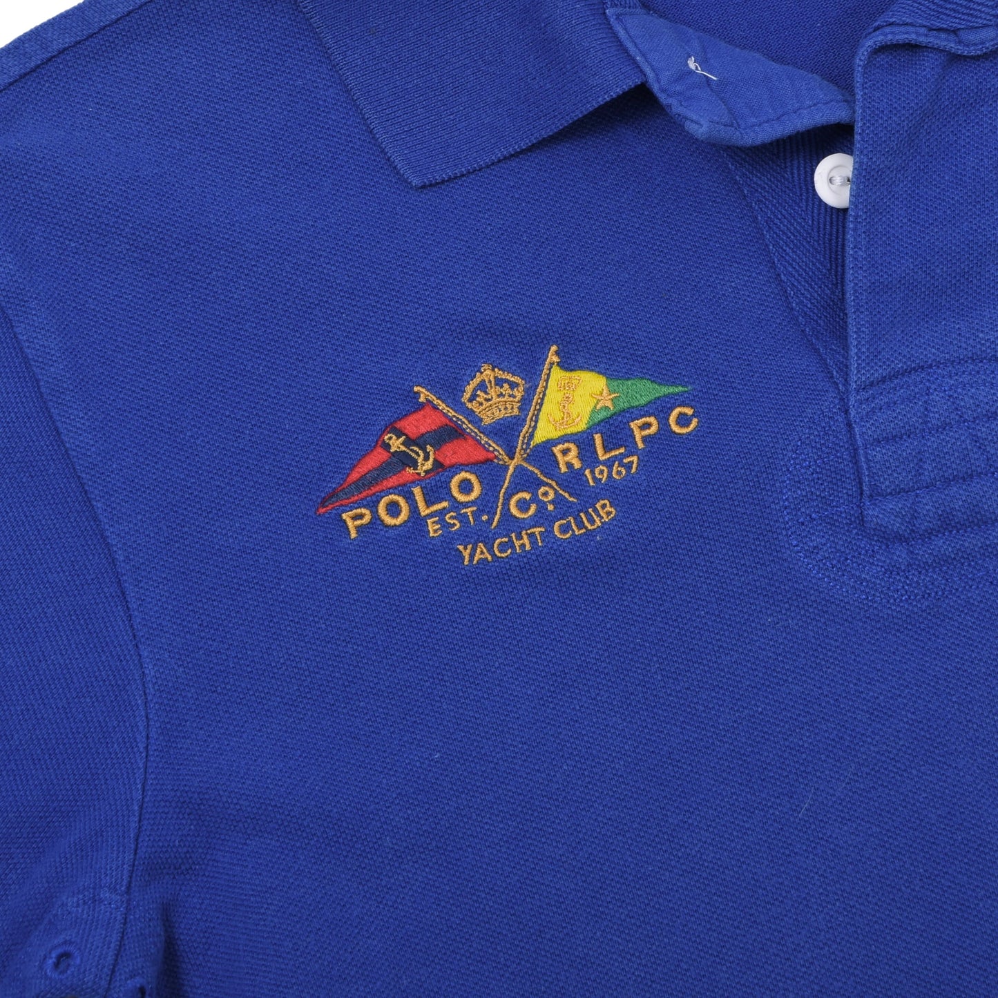 Polo Ralph Lauren 3x Polo Shirts Custom Fit ca. 47-49cm - White/Pink/Blue