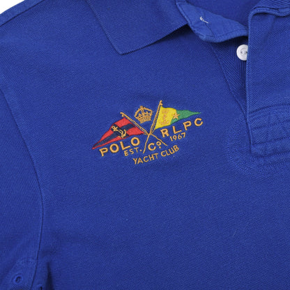 Polo Ralph Lauren 3x Polo Shirts Custom Fit ca. 47-49cm - White/Pink/Blue