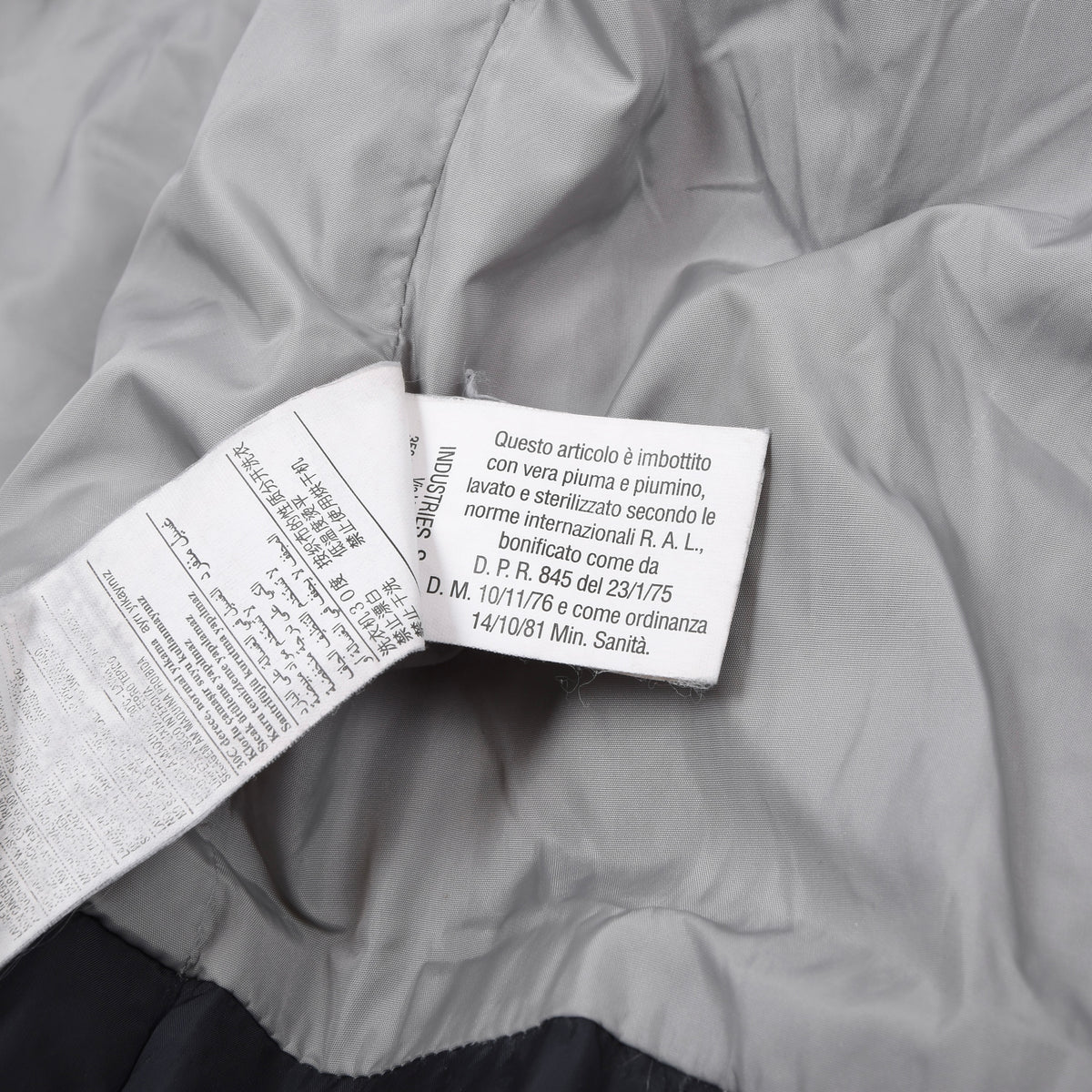Cerruti Daunen Steppjacke Gr. M - Marineblau