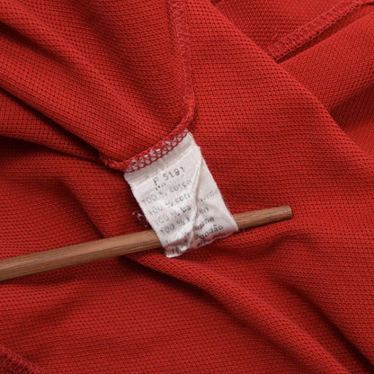 Vintage Lacoste 3er Polo-Shirts Made in France Größe 4 ca. 50,5-54cm - Petrol/Rot/Grün