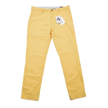 Polo Ralph Lauren Pants Size 34/32 Stretch Slim Fit ca. 44cm - Canary Yellow