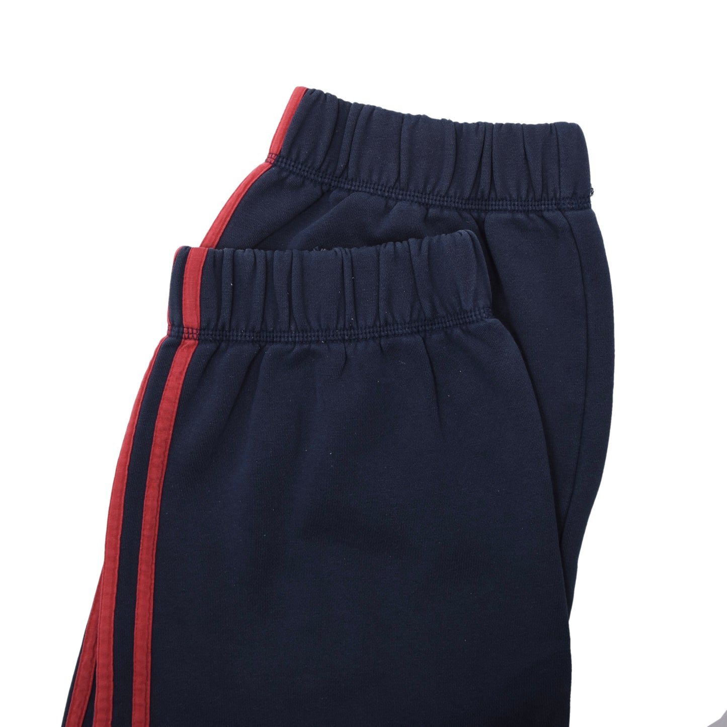Adidas Cotton Blend Track Suit Size M Chest ca. 63.5cm - Navy/Red