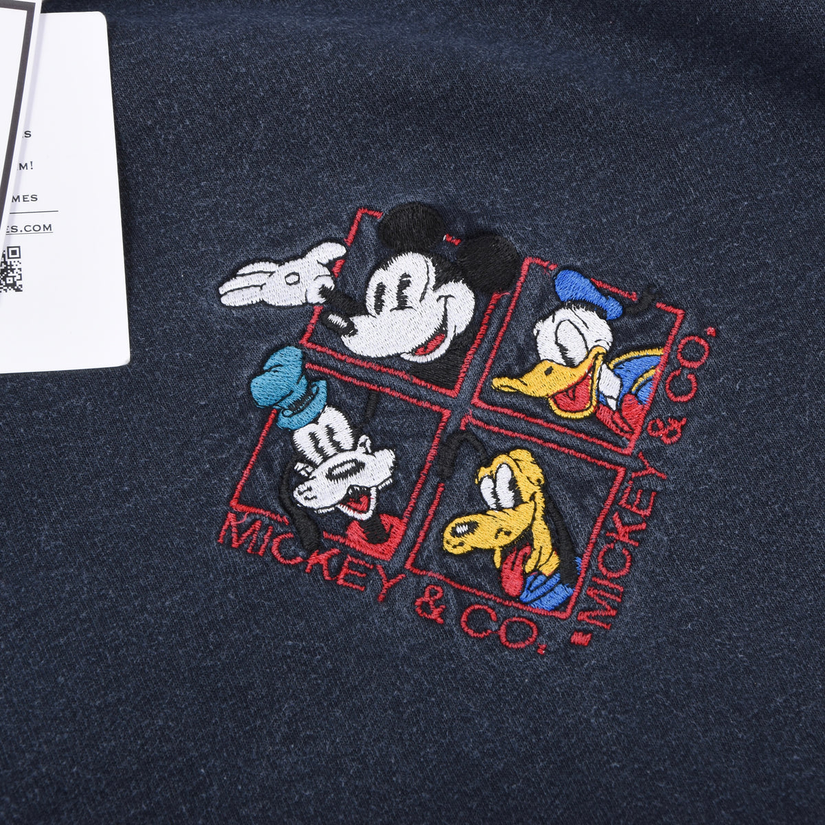 Vintage 1990er Disney x Goodmark Sweatshirt Gr. XL Made in Canada- Blau