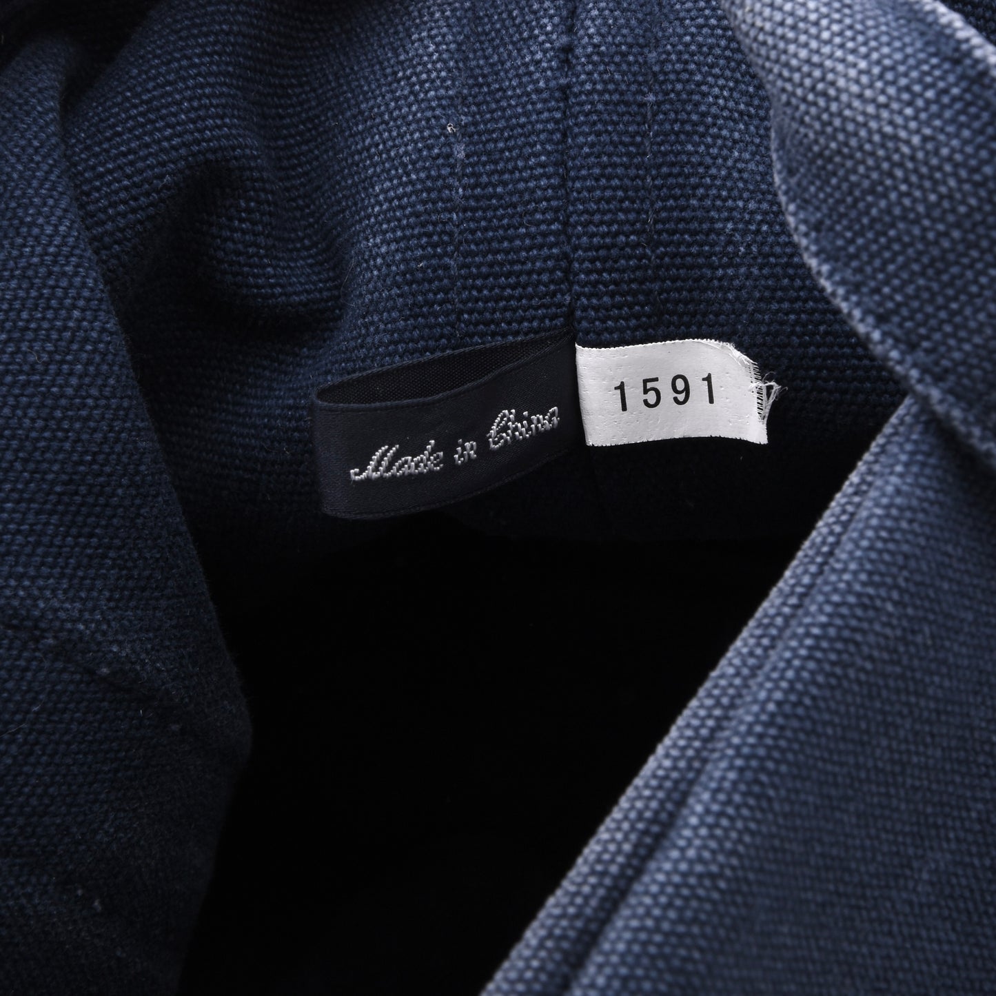 Ralph Lauren Canvas Tote Bag - Navy Blue