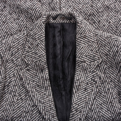 Sand Copenhagen Overcoat Size 46 ca. 50cm - Herringbone