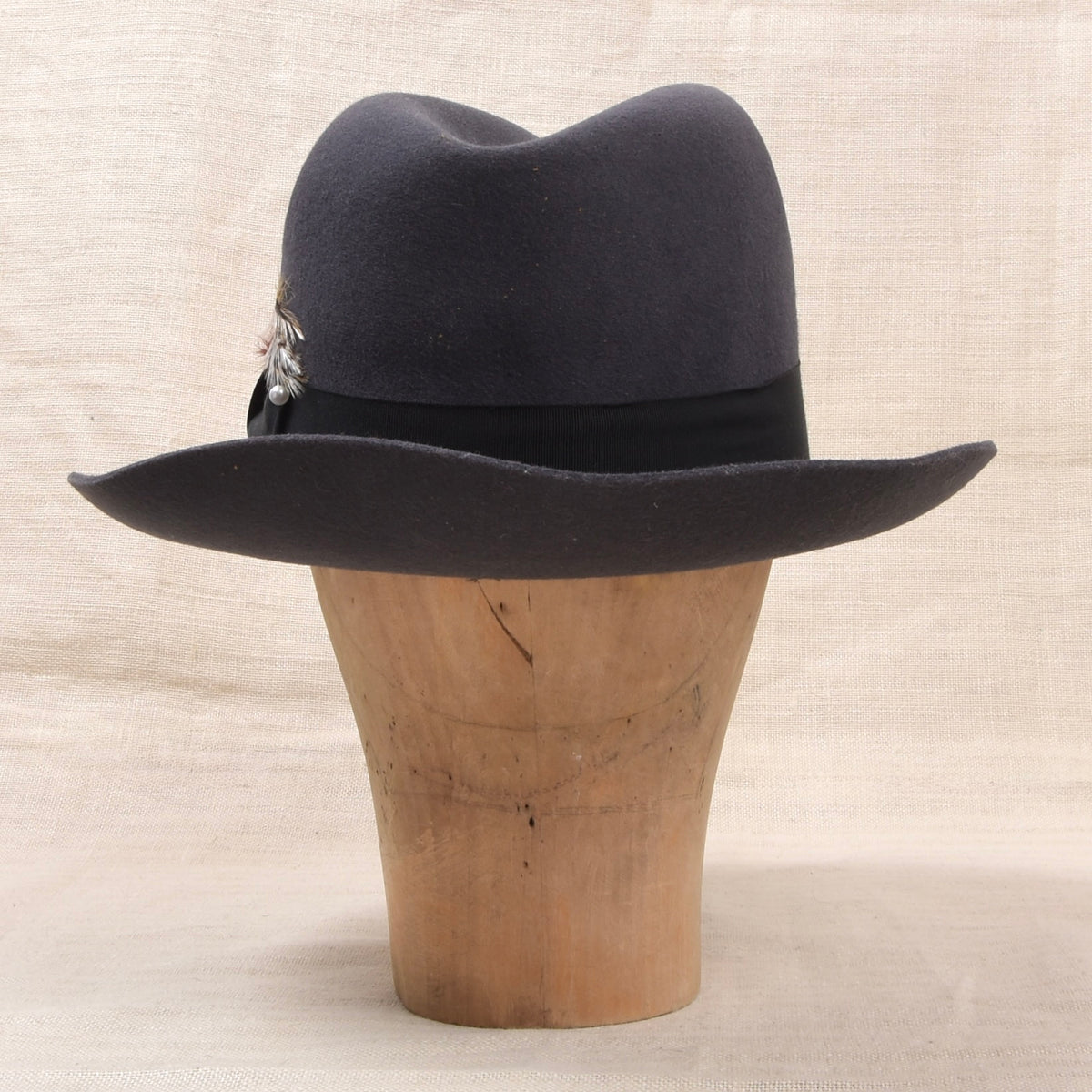 The Untouchables Wolle Fedora Gr. M Made in the USA - Grau