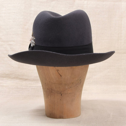 The Untouchables Wolle Fedora Gr. M Made in the USA - Grau