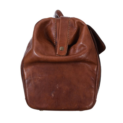 Die Fargo Leder Arzttasche/Handgepäck ca. 36,5cm - Braun