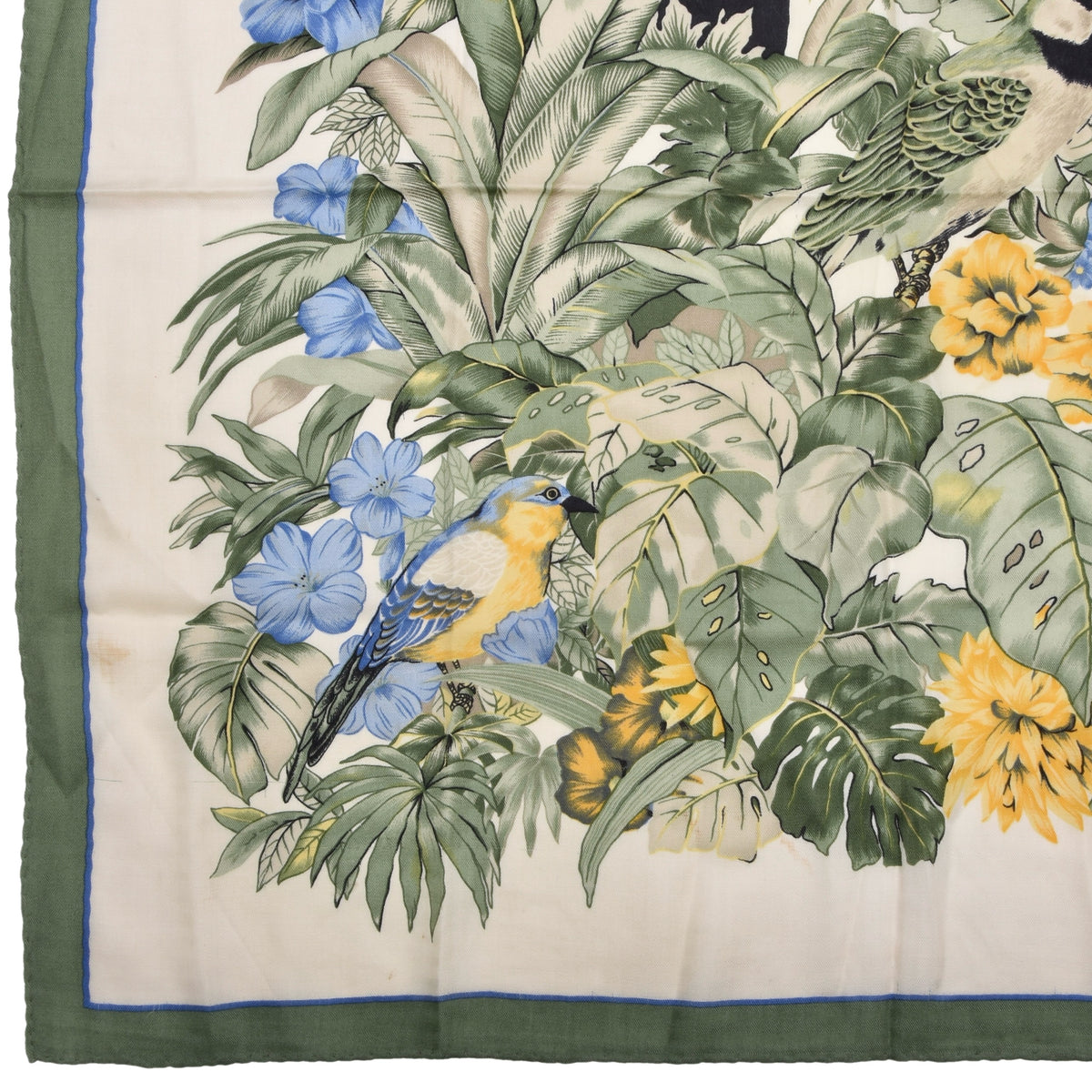 Ascot Wolle-Seide Tuch 90 cm x 92 cm - Tukans