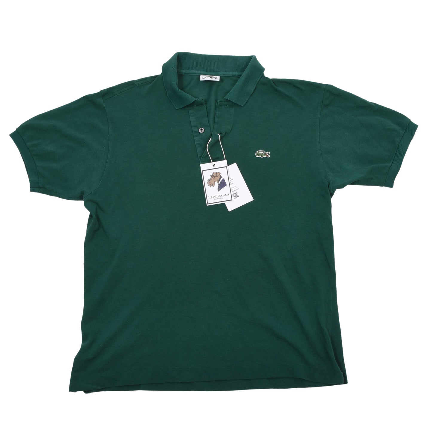 Vintage Lacoste 3er Polo-Shirts Made in France Größe 4 ca. 50,5-54cm - Petrol/Rot/Grün