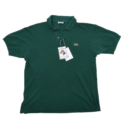 Vintage Lacoste 3er Polo-Shirts Made in France Größe 4 ca. 50,5-54cm - Petrol/Rot/Grün