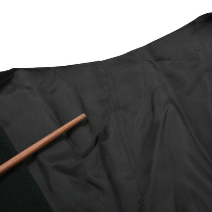 Lodenfrey Wool Blend Vest Size 31 ca. 64.5cm - Green