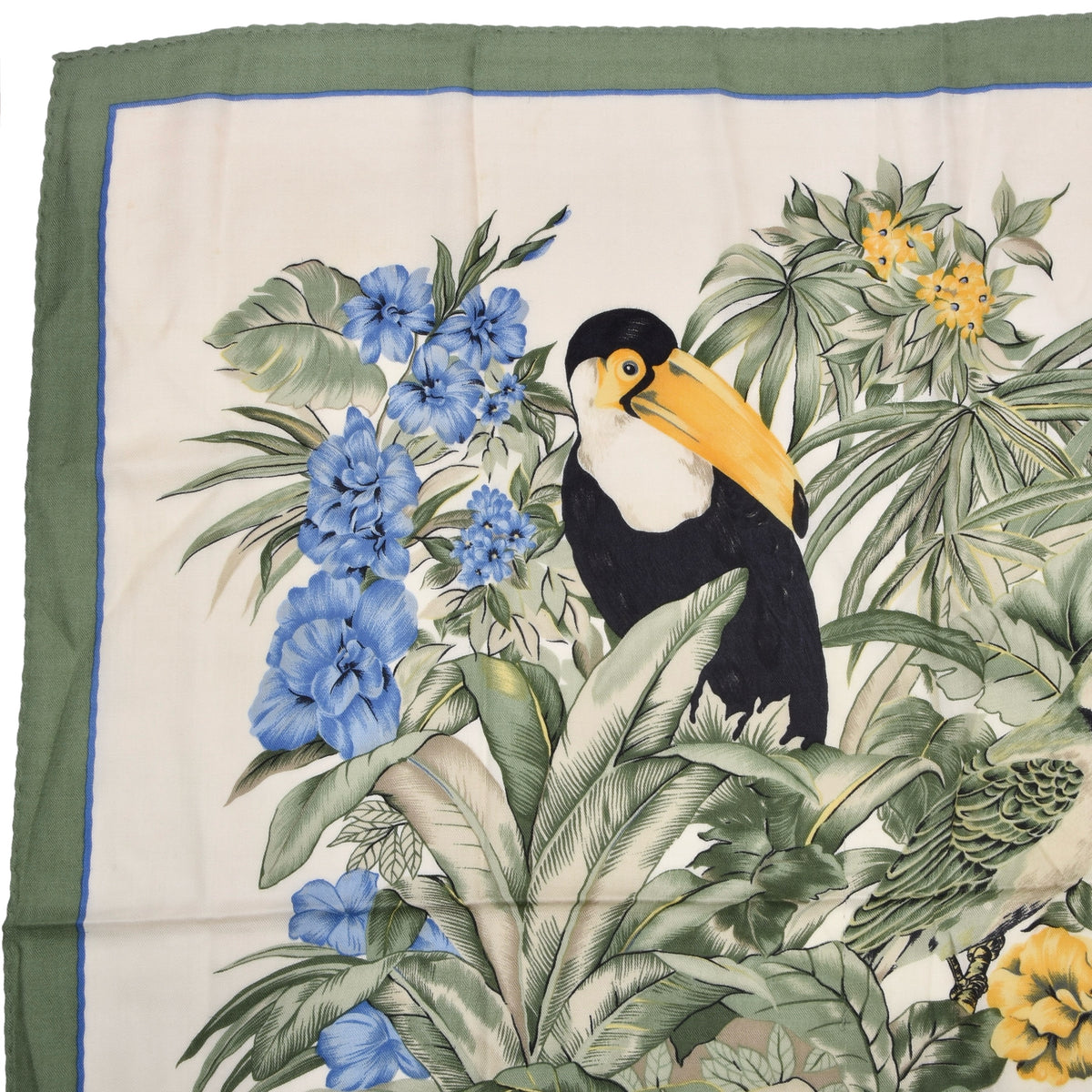 Ascot Wolle-Seide Tuch 90 cm x 92 cm - Tukans