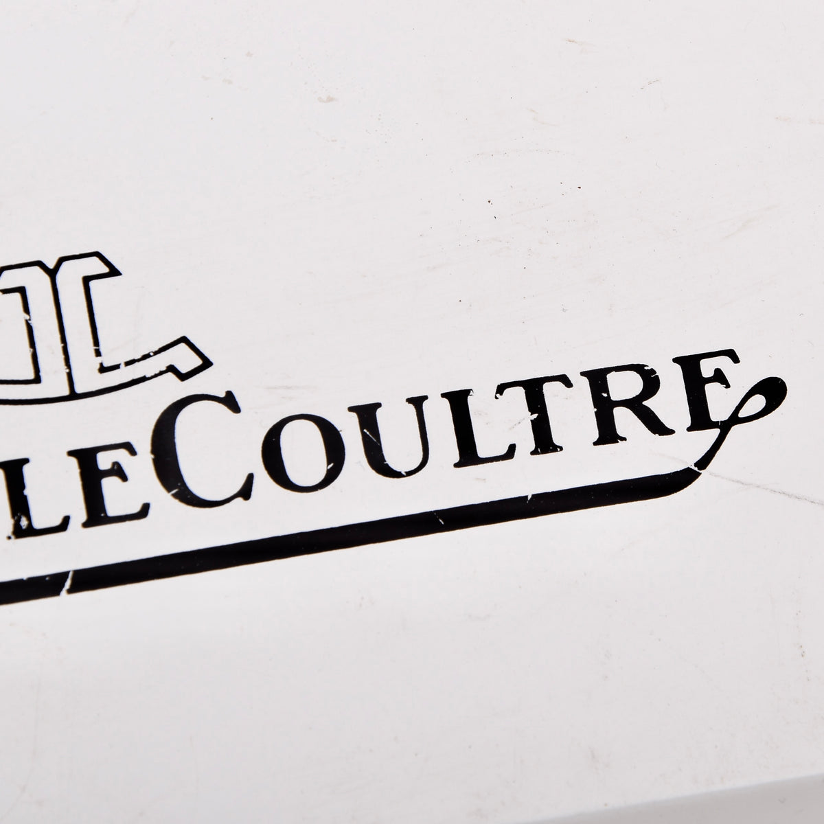 Vintage Jaeger-LeCoultre Retail Sign
