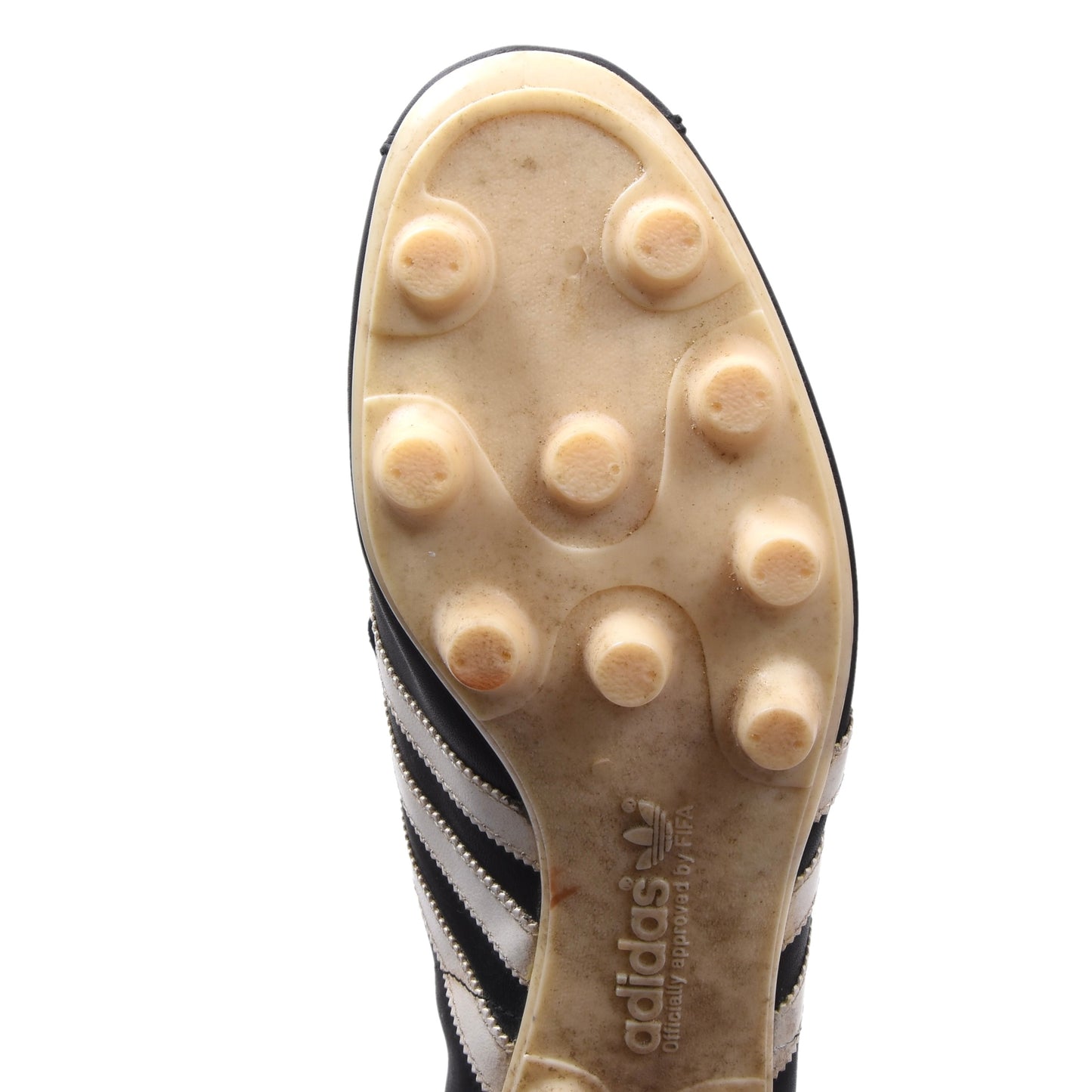 Vintage Adidas Paul Breitner Fußballschuhe, hergestellt in Australien, Größe 8 – Schwarz