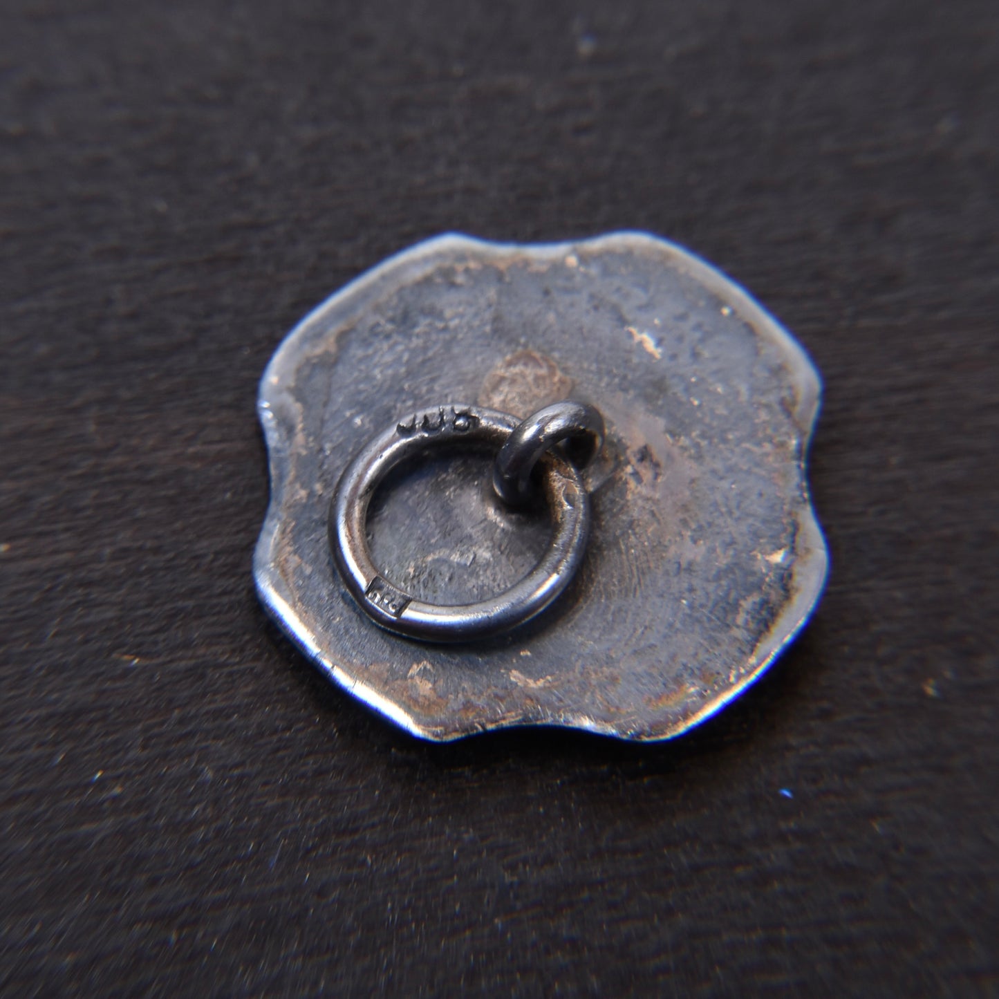 9x .800 Silver Trachten Buttons ca. 18.97g - Hunting Motif