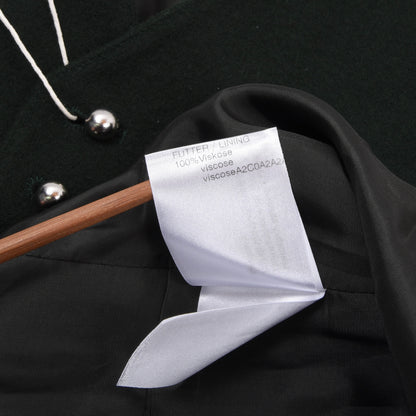 Lodenfrey Wool Blend Vest Size 31 ca. 64.5cm - Green