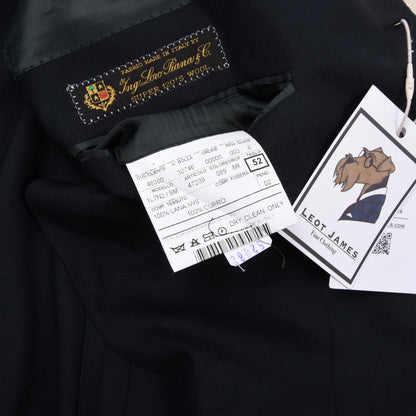 Scuderi Wolle Sakko Gr. 52 Feat. Loro Piana Super 120s Made in Italy - Grün