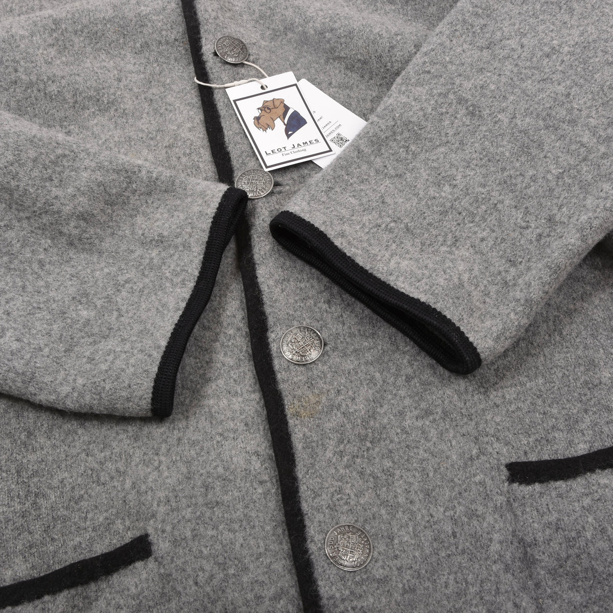 Orig. Dachstein 100% Wolle Trachtenstrickjacke ca. 64cm 