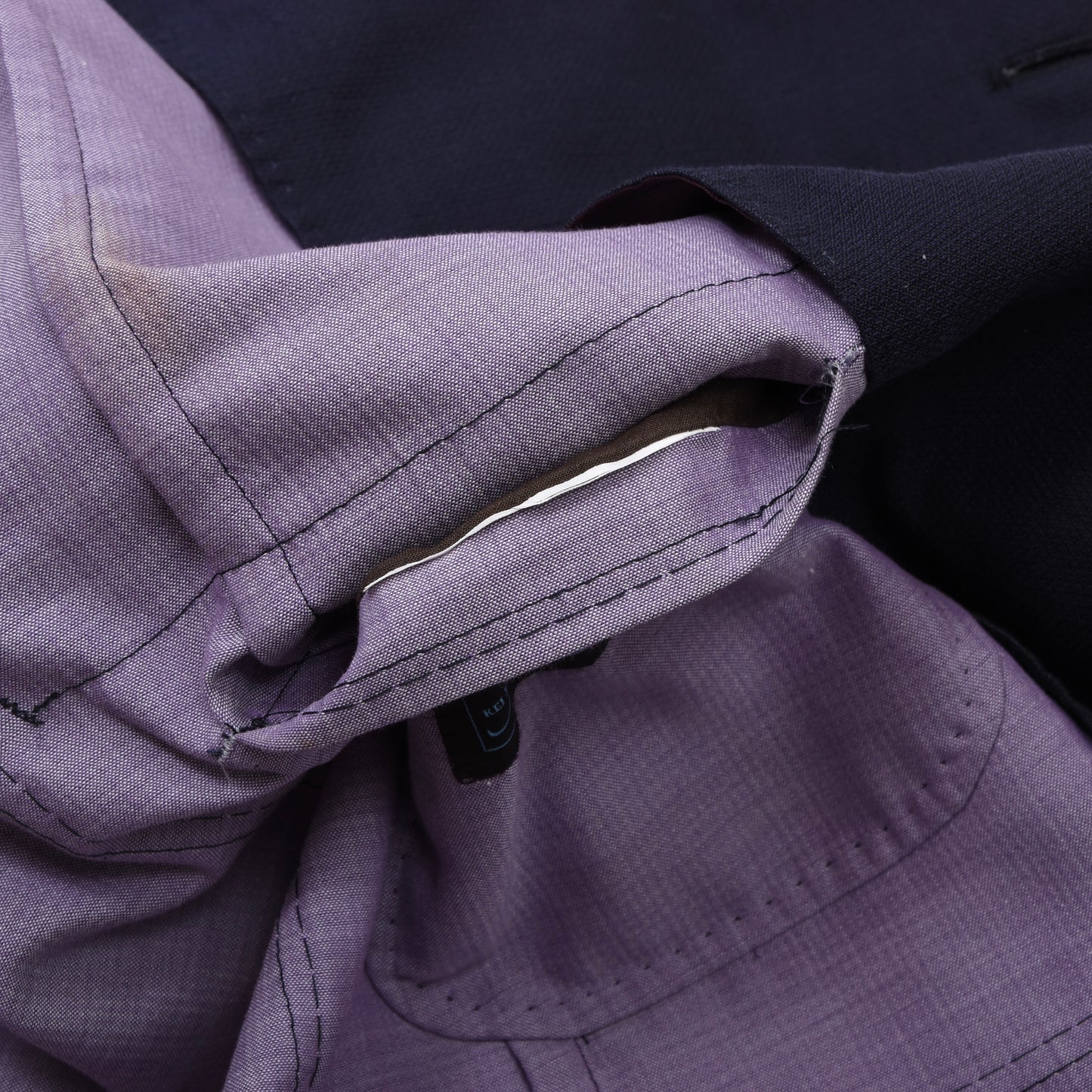 Canali Kei Unstructured Jacket Chest ca. 54cm - Navy Blue