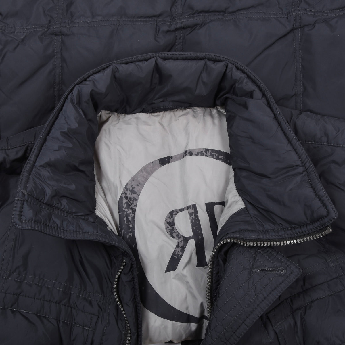 Cerruti Daunen Steppjacke Gr. M - Marineblau