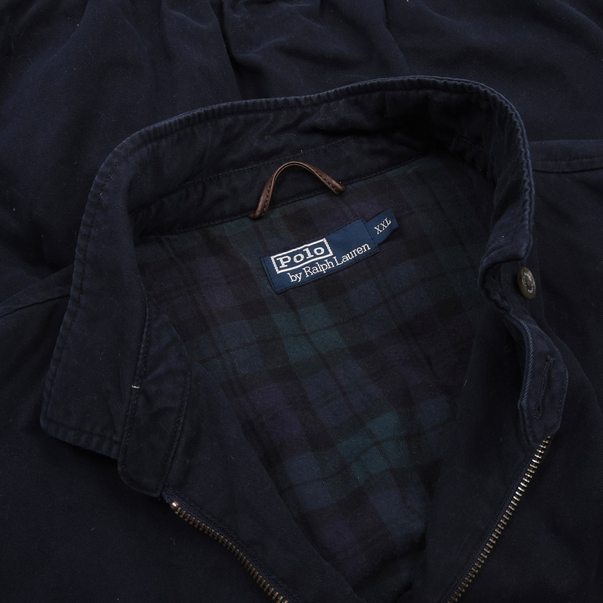 Vintage Polo Ralph Lauren Harrington Jacke Gr. XXL - Marineblau