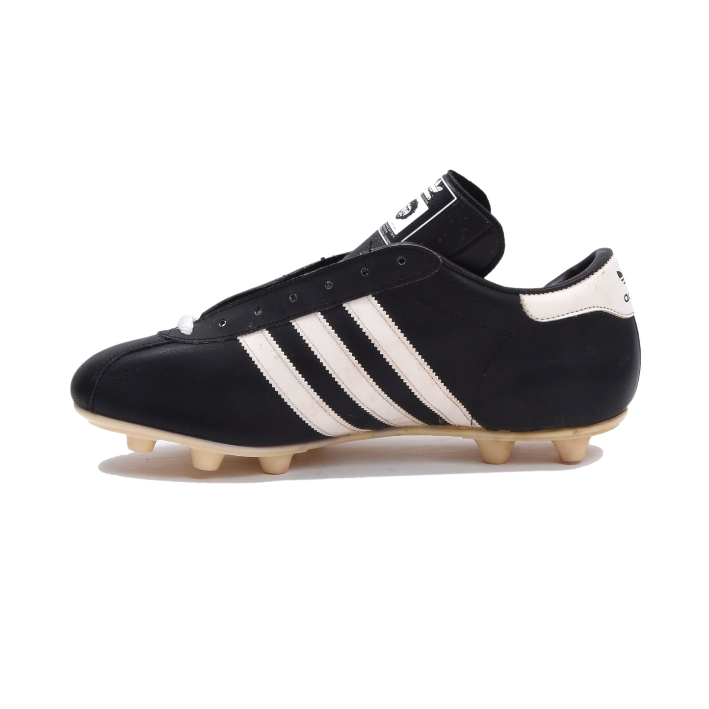 Vintage Adidas Paul Breitner Fußballschuhe, hergestellt in Australien, Größe 8 – Schwarz