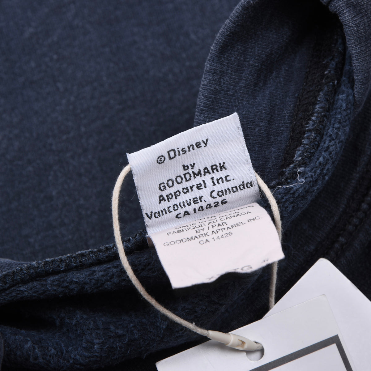 Vintage 1990er Disney x Goodmark Sweatshirt Gr. XL Made in Canada- Blau