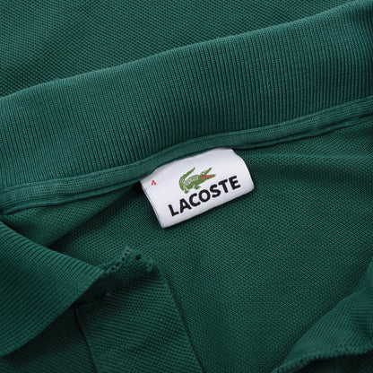 Vintage Lacoste 3er Polo-Shirts Made in France Größe 4 ca. 50,5-54cm - Petrol/Rot/Grün