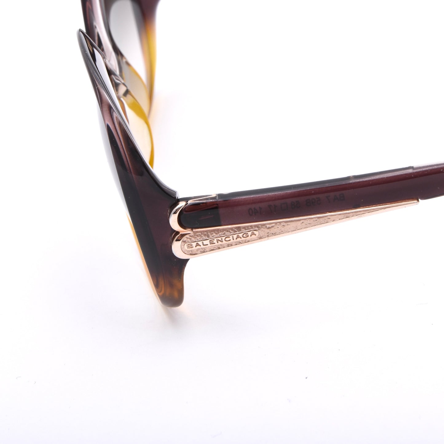 Balenciaga Oversized Sonnenbrille Modell BA7