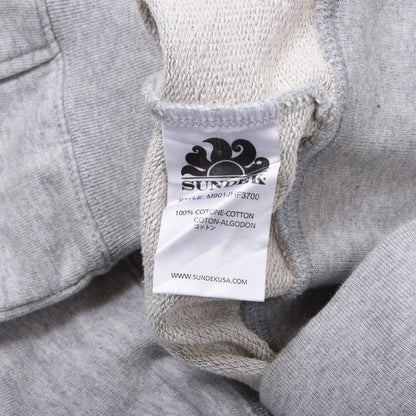 Sundek Zip Hoodie Size L ca. 54.5cm - Grey