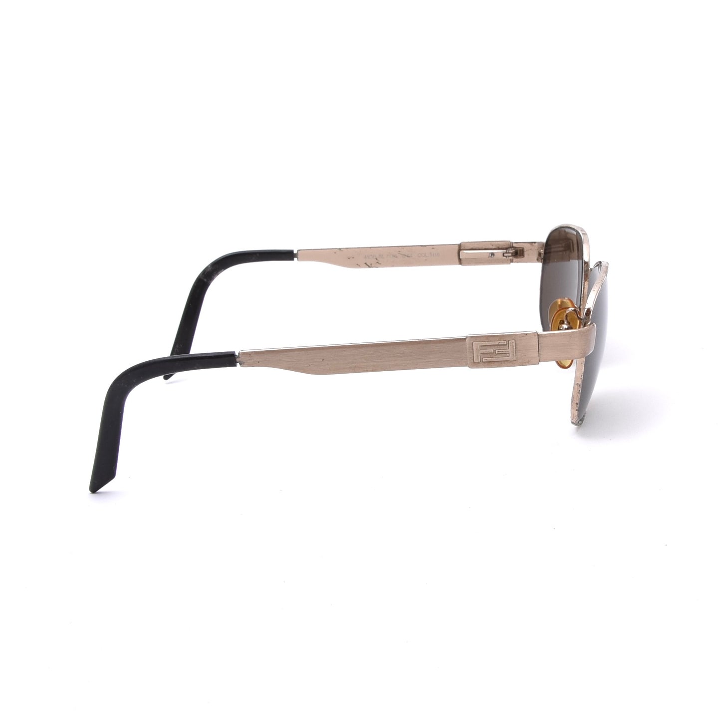 Vintage Fendi Sunglasses Model SL 7126 Col. H16 - Gold