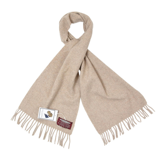 Chevignon 70% Wool 30% Cashmere Scarf ca. 133cm - Oatmeal-Beige